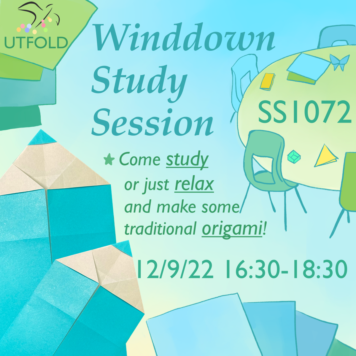 Winddown Study Session Returns! Last workshop of 2022!